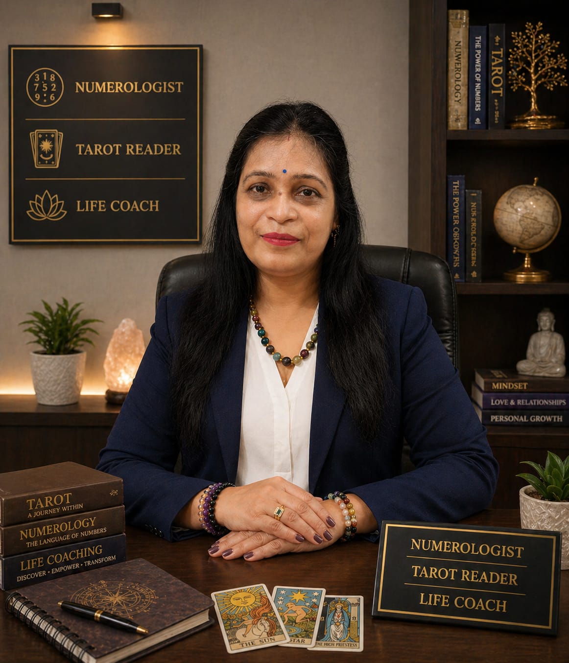 Radhika Attal — Numerologist, Tarot Reader & Life Coach